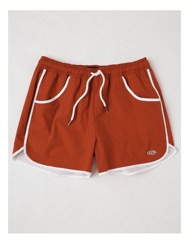 Juno Retro Short in Red image 1