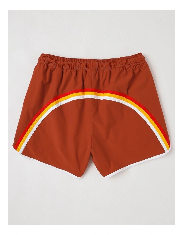 Juno Retro Short in Red image 3