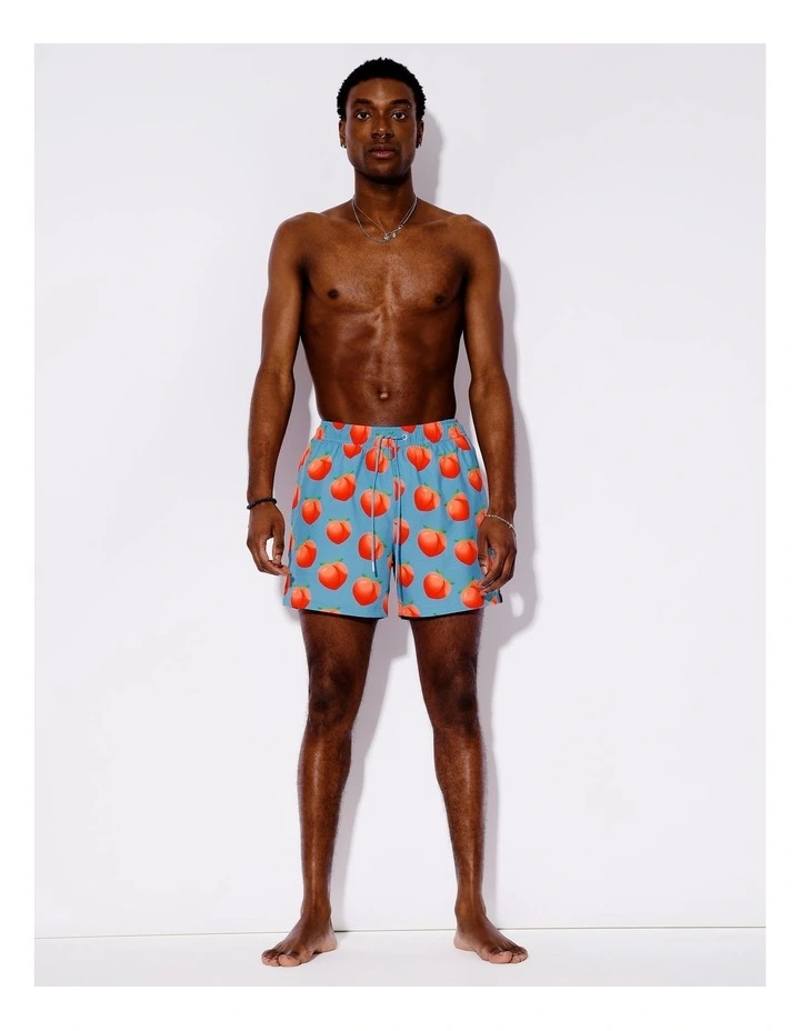 Cheeky Peaches Swim Shorts in Baby Blue image 3