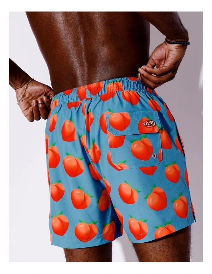 Cheeky Peaches Swim Shorts in Baby Blue image 5