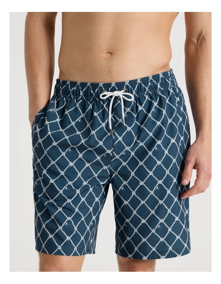 Elastic Was Swim Short in Assorted image 2