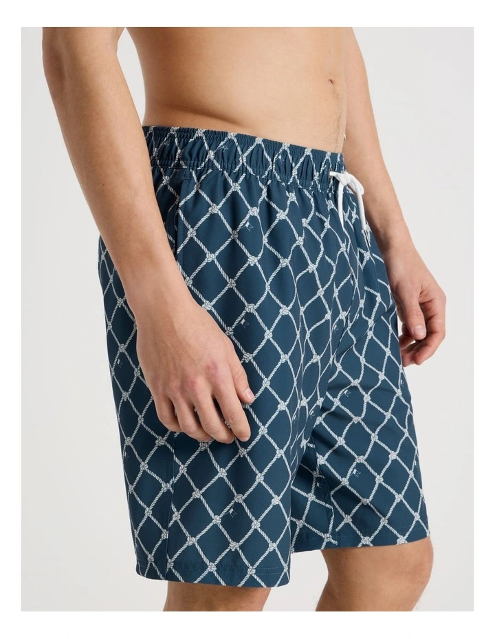 Elastic Was Swim Short in Assorted image 3