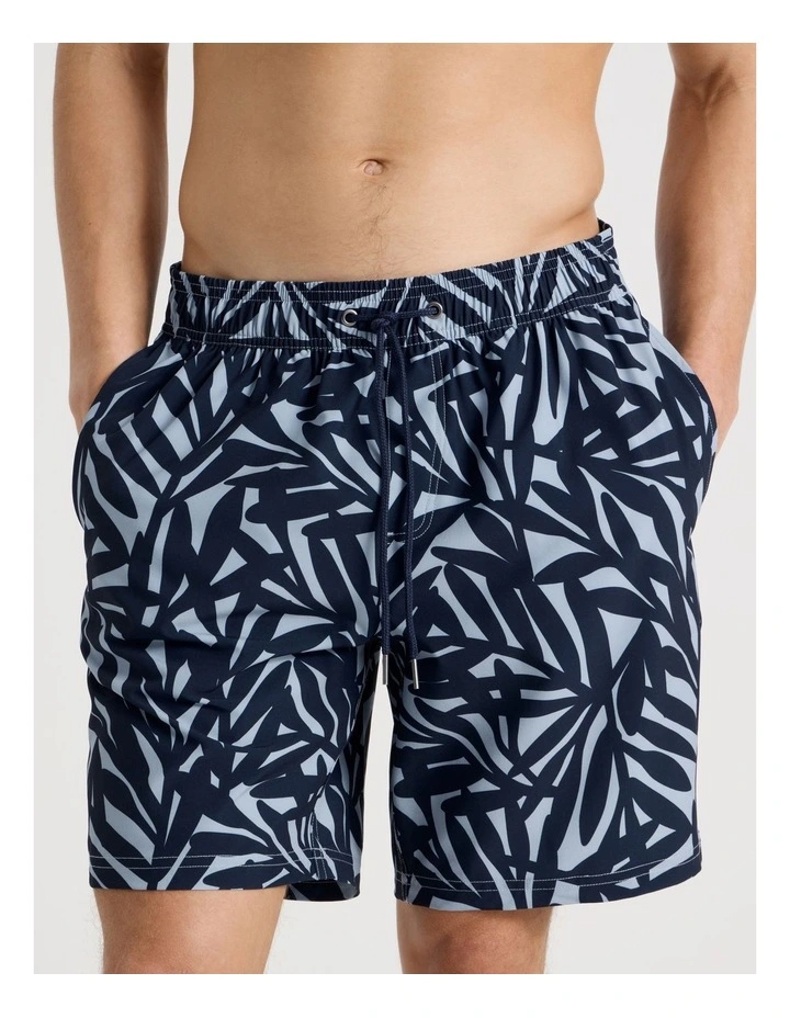 Drawstring Swim Short in Assorted image 2
