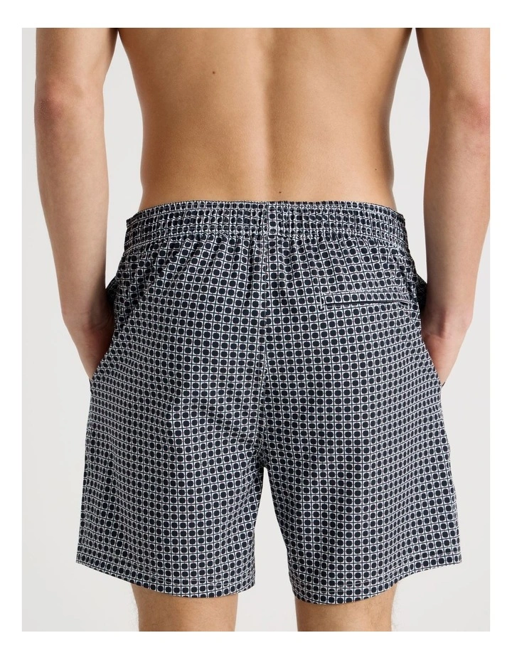 Side Tab Swim Short in Grey image 5