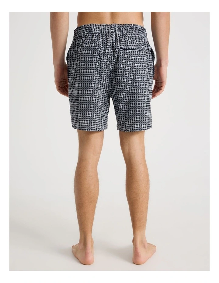 Side Tab Swim Short in Grey image 6