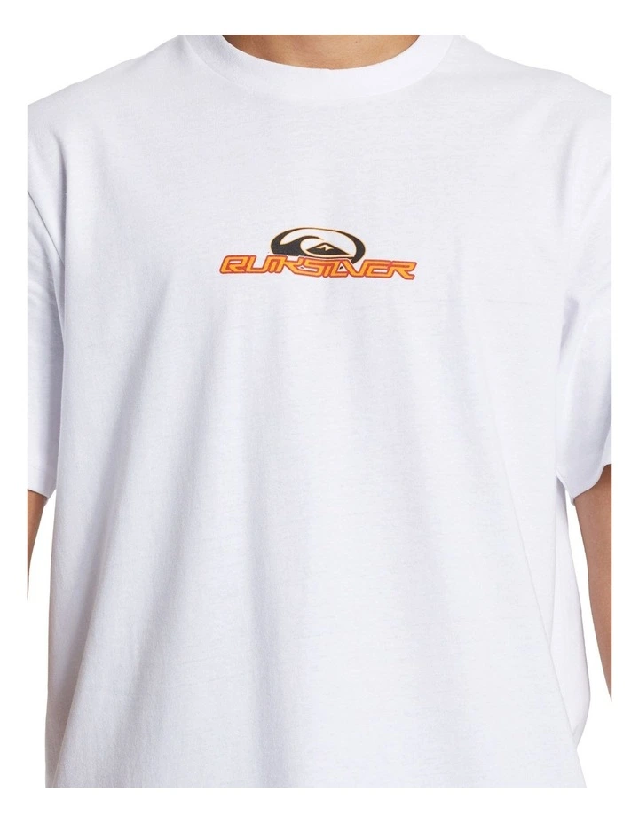 Luck Dragon Moe T-shirt in White image 4