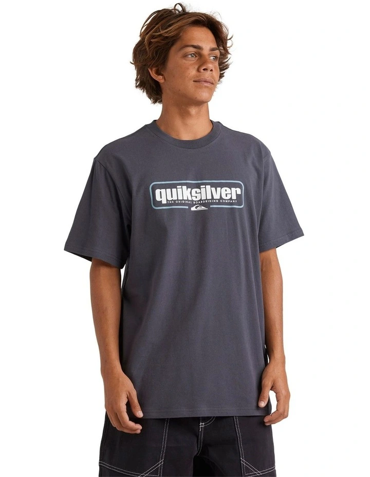 Retro Box Short Sleeve in India Ink image 1
