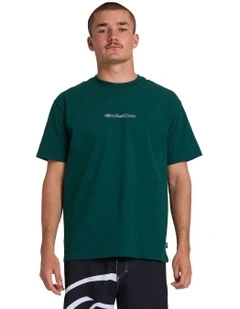 Electric Connection Short Sleeve Tee in Green