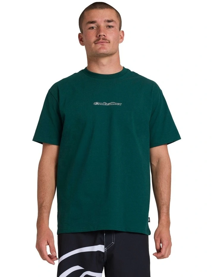 Electric Connection Short Sleeve Tee in Green image 1