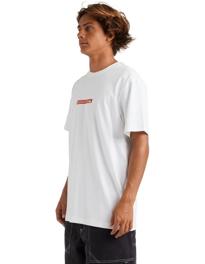 Clicker Logo Dna T-shirt in White image 3