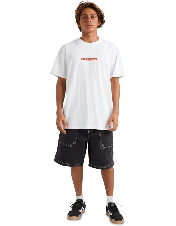 Clicker Logo Dna T-shirt in White image 5