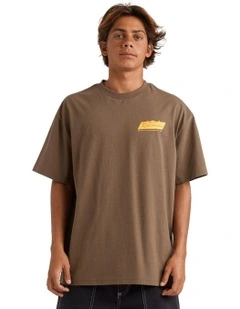 Records Short Sleeve in Canteen