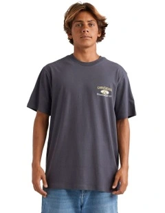 Way Back Short Sleeve Tee in Grey