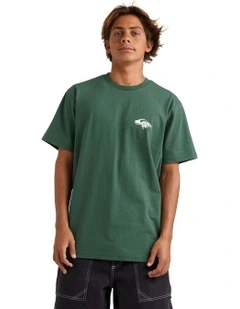 Thorn Logo Dna Tee in Green