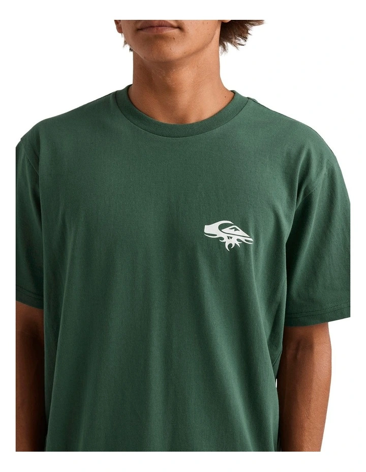 Thorn Logo Dna Tee in Green image 4