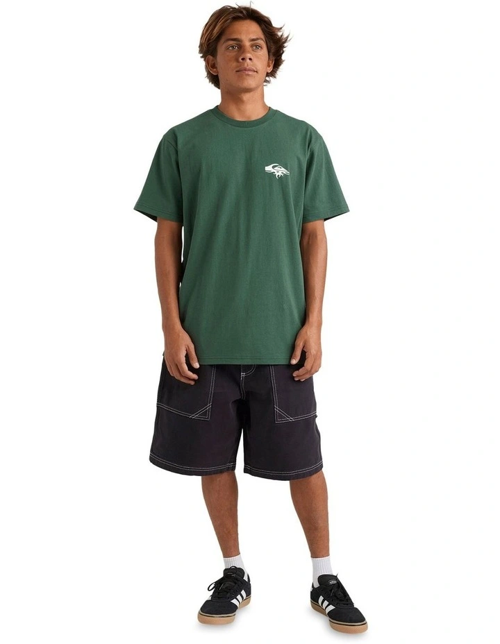 Thorn Logo Dna Tee in Green image 5