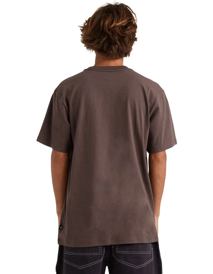 Retro Box Short Sleeve Tee in Brown image 2