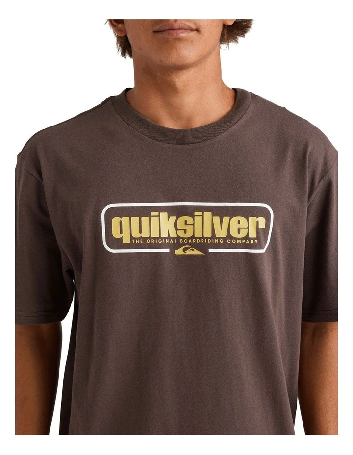 Retro Box Short Sleeve Tee in Brown image 4