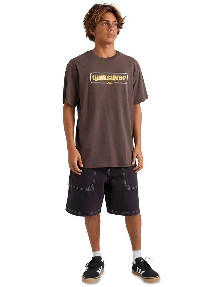 Retro Box Short Sleeve Tee in Brown image 5