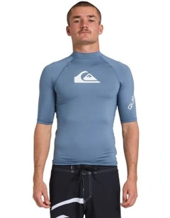 All Time Short Sleeve Rashguard in Blue