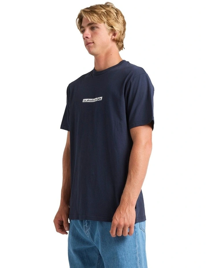 Omni Scroll T-shirt in Blue image 3