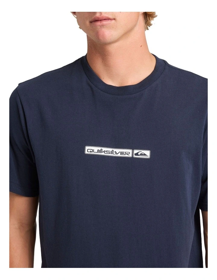 Omni Scroll T-shirt in Blue image 4