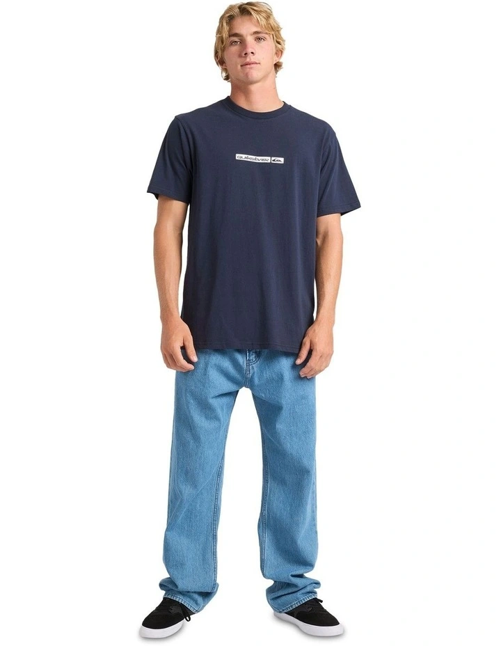 Omni Scroll T-shirt in Blue image 5