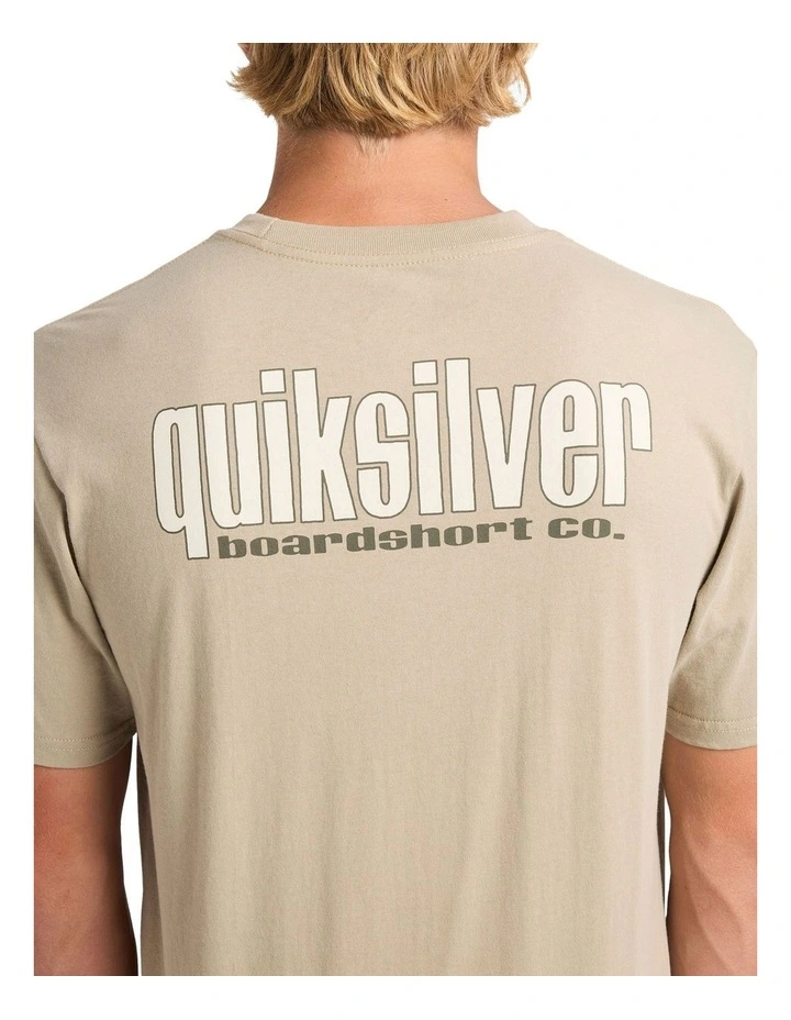 Shallow Bank T-shirt in Beige image 4