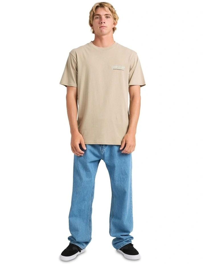 Shallow Bank T-shirt in Beige image 5