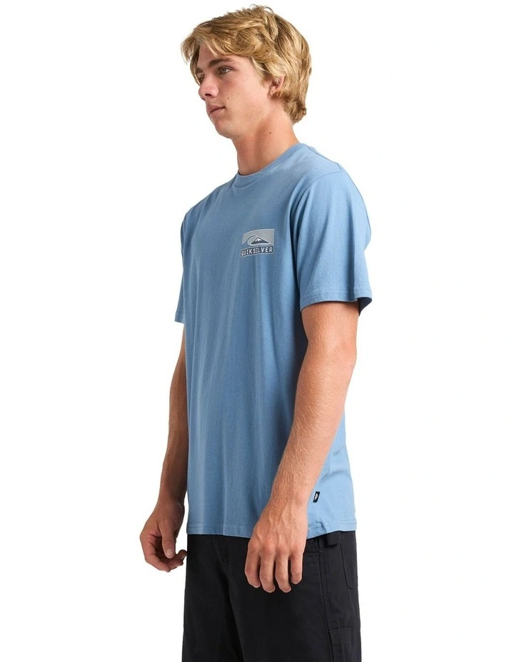 Boxed Out T-shirt in Blue image 3