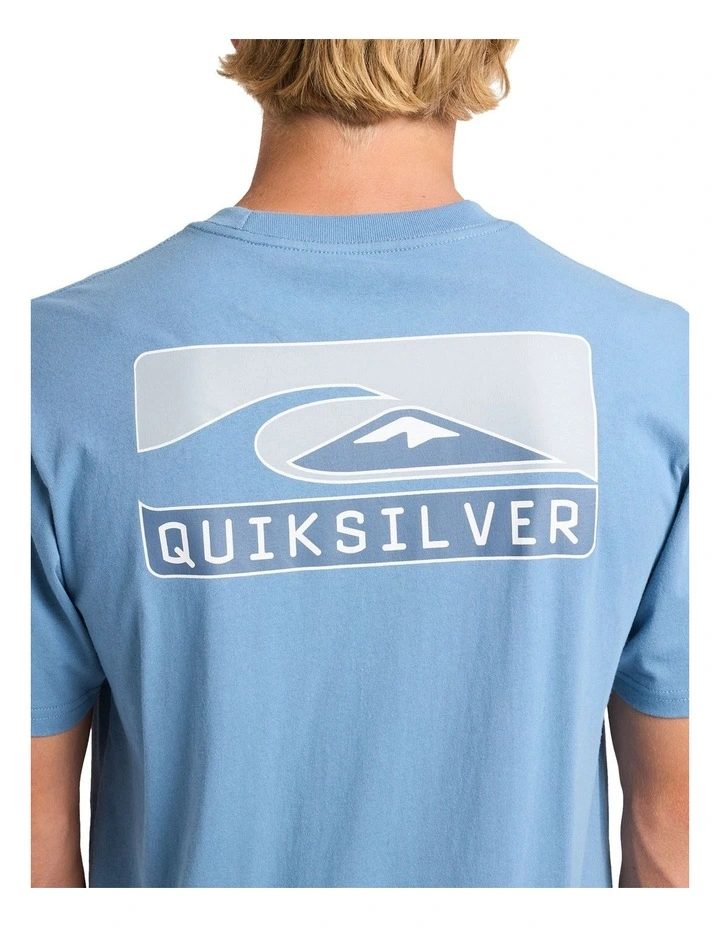 Boxed Out T-shirt in Blue image 4