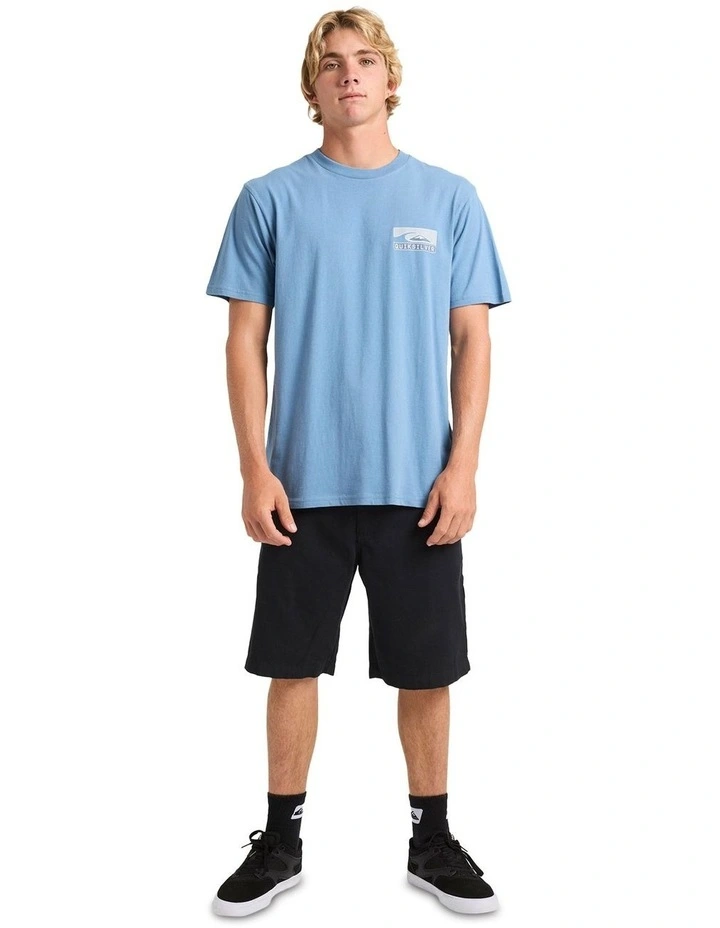 Boxed Out T-shirt in Blue image 5