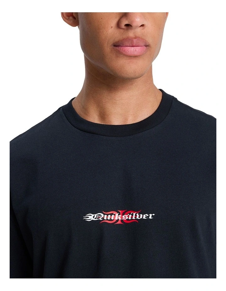 Mercury Burning T-shirt in Black image 4