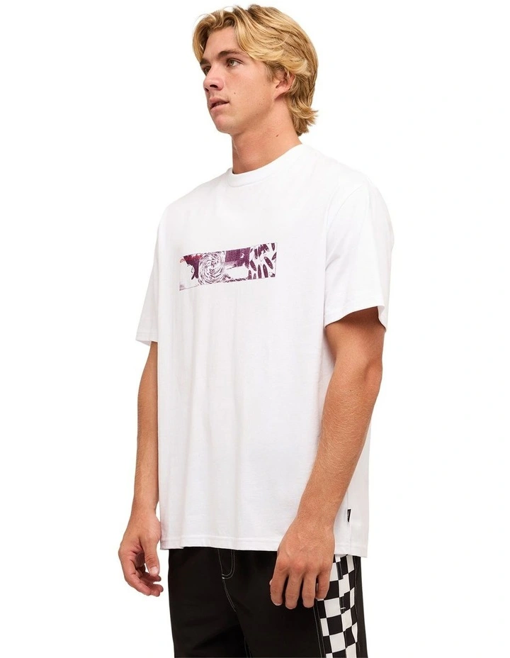 Mercury Fortex T-shirt in White image 3