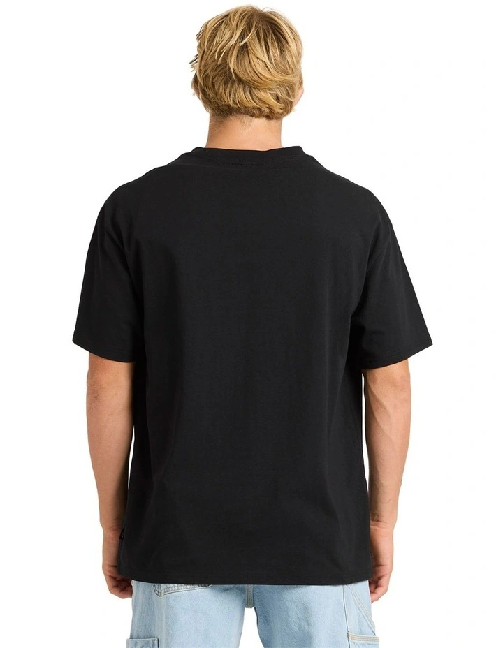 Montage T-shirt in Black image 2