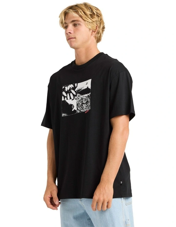 Montage T-shirt in Black image 3