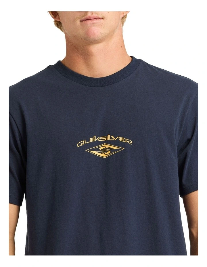 Reflected T-shirt in Blue image 4