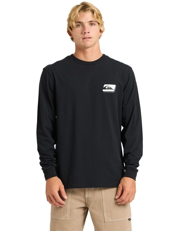 Reflex Long Sleeve T-shirt in Black image 1
