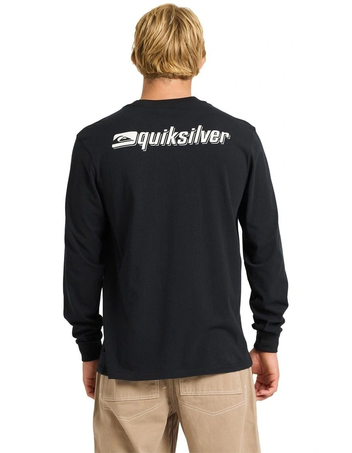 Reflex Long Sleeve T-shirt in Black image 2
