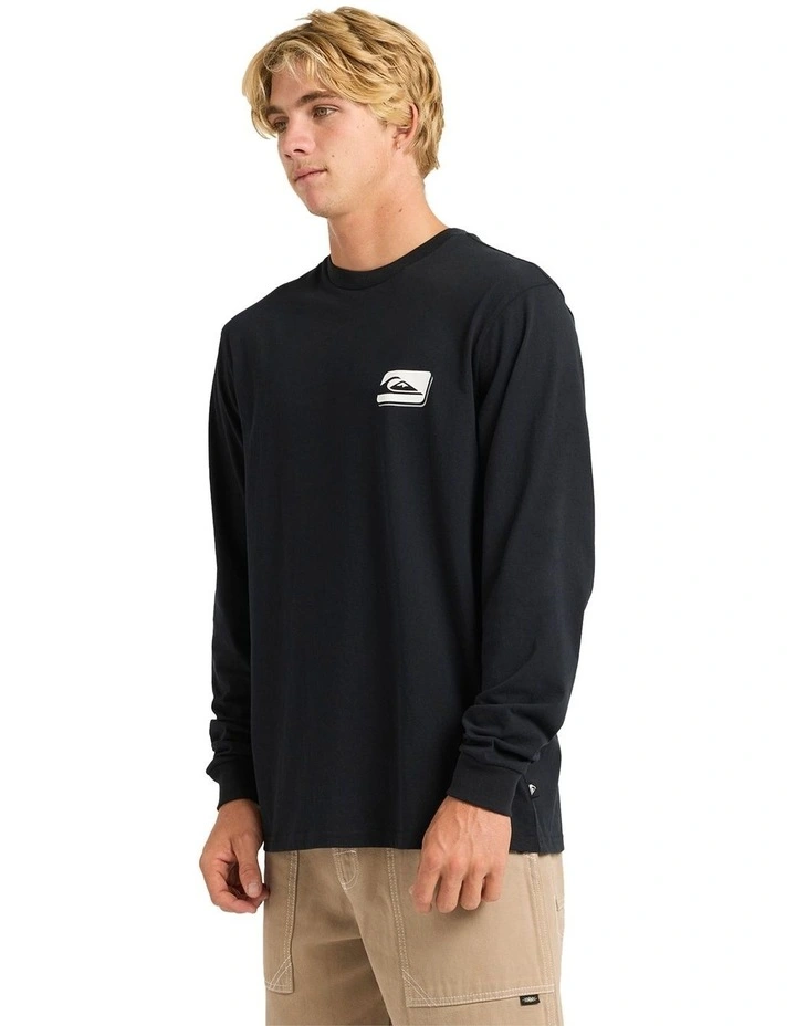 Reflex Long Sleeve T-shirt in Black image 3