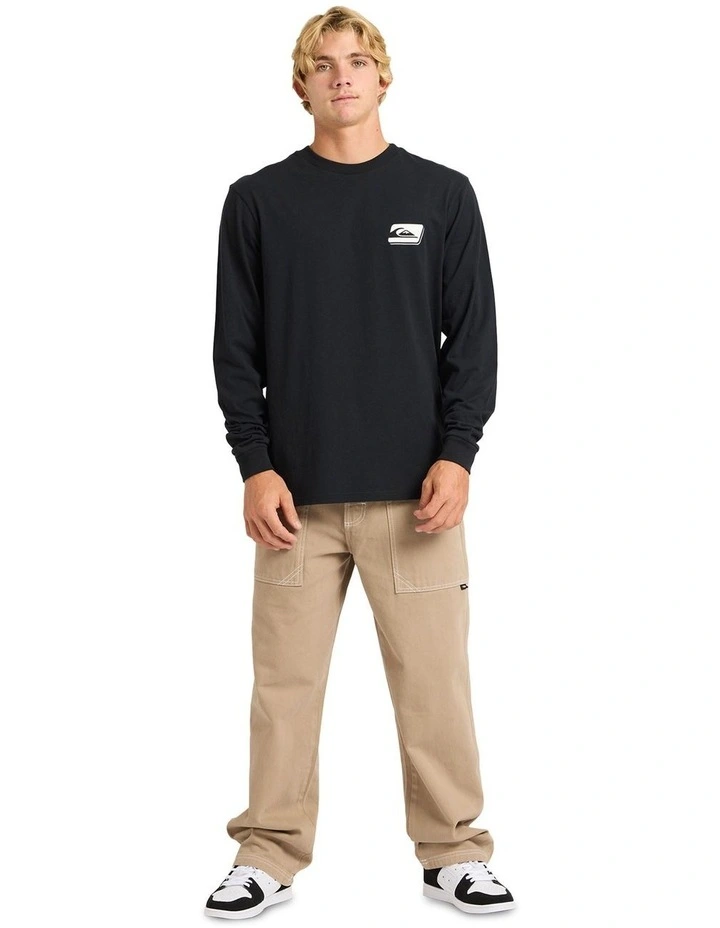 Reflex Long Sleeve T-shirt in Black image 5