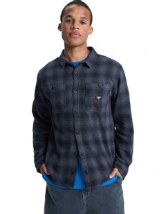 Shady Times Long Sleeve Shirt in Black