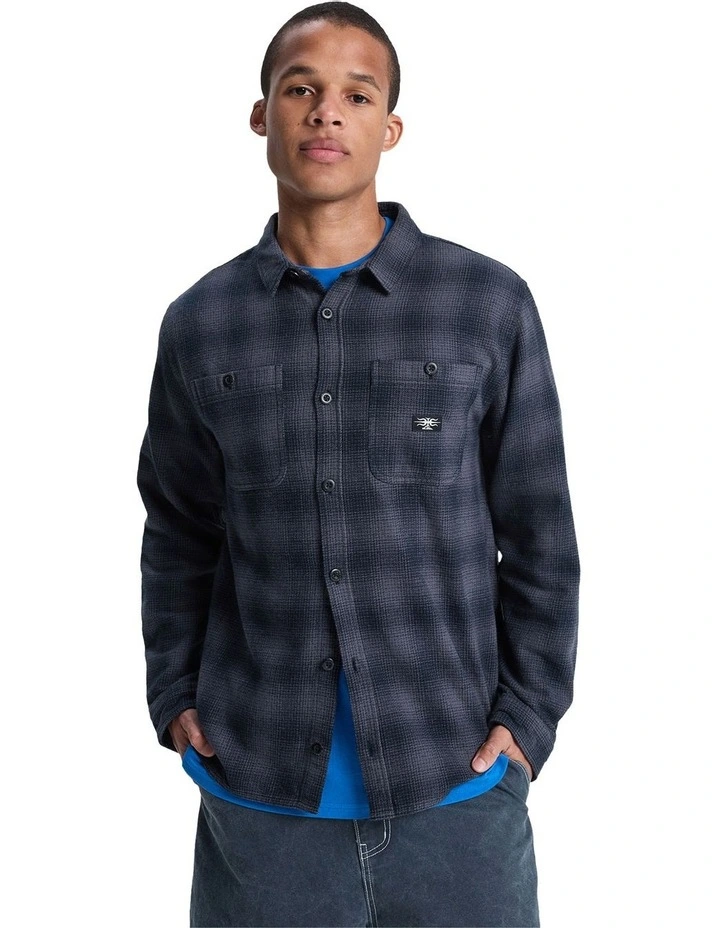 Shady Times Long Sleeve Shirt in Black image 1