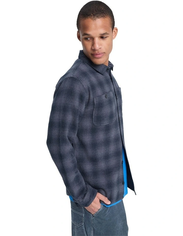 Shady Times Long Sleeve Shirt in Black image 3