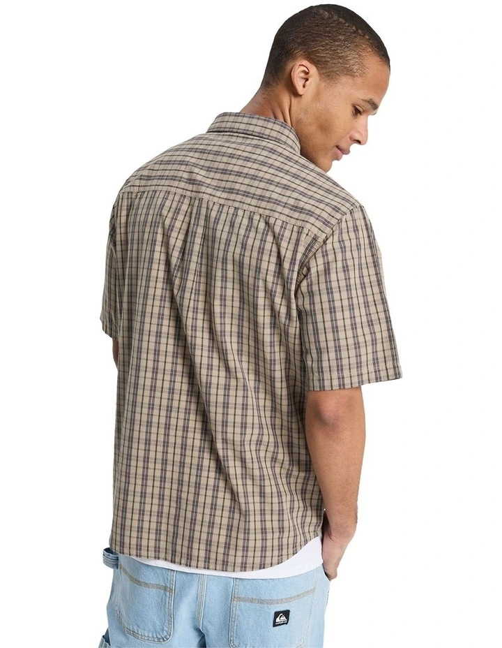Stonetown Short Sleeve Shirt in Brown image 2