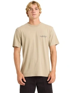 Sunfade T-shirt in Beige