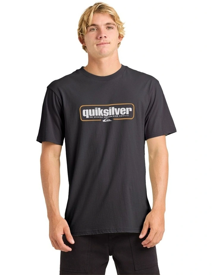 Retro Box T-shirt in Black image 1