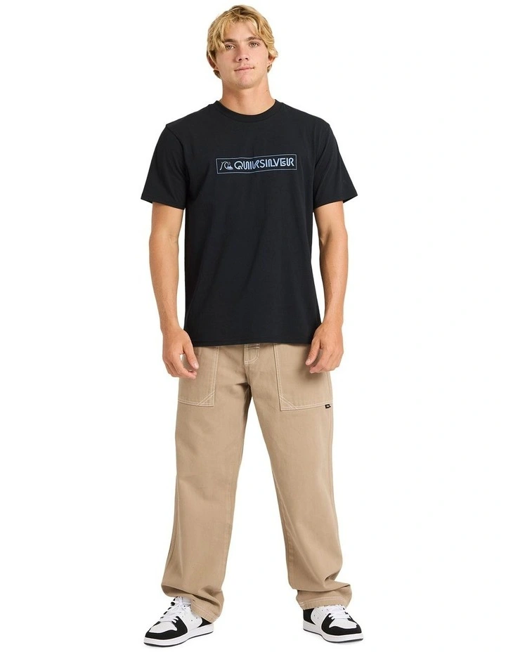 Box T-shirt in Black image 5