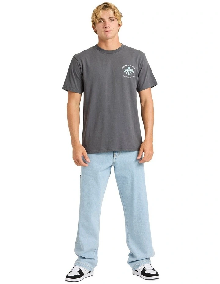 One Palm T-shirt in Grey image 5