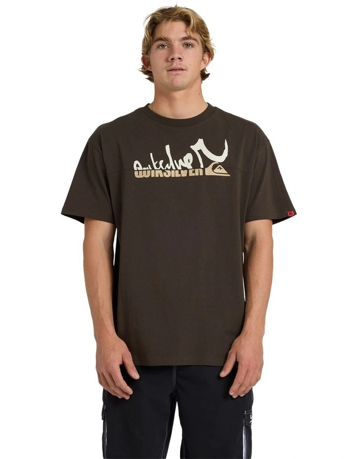 Young Spliced Oversized T-Shirt image 1